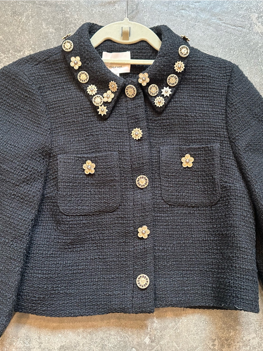 Cinq à Sept Ansley Jacket – XS – Black – NWT
